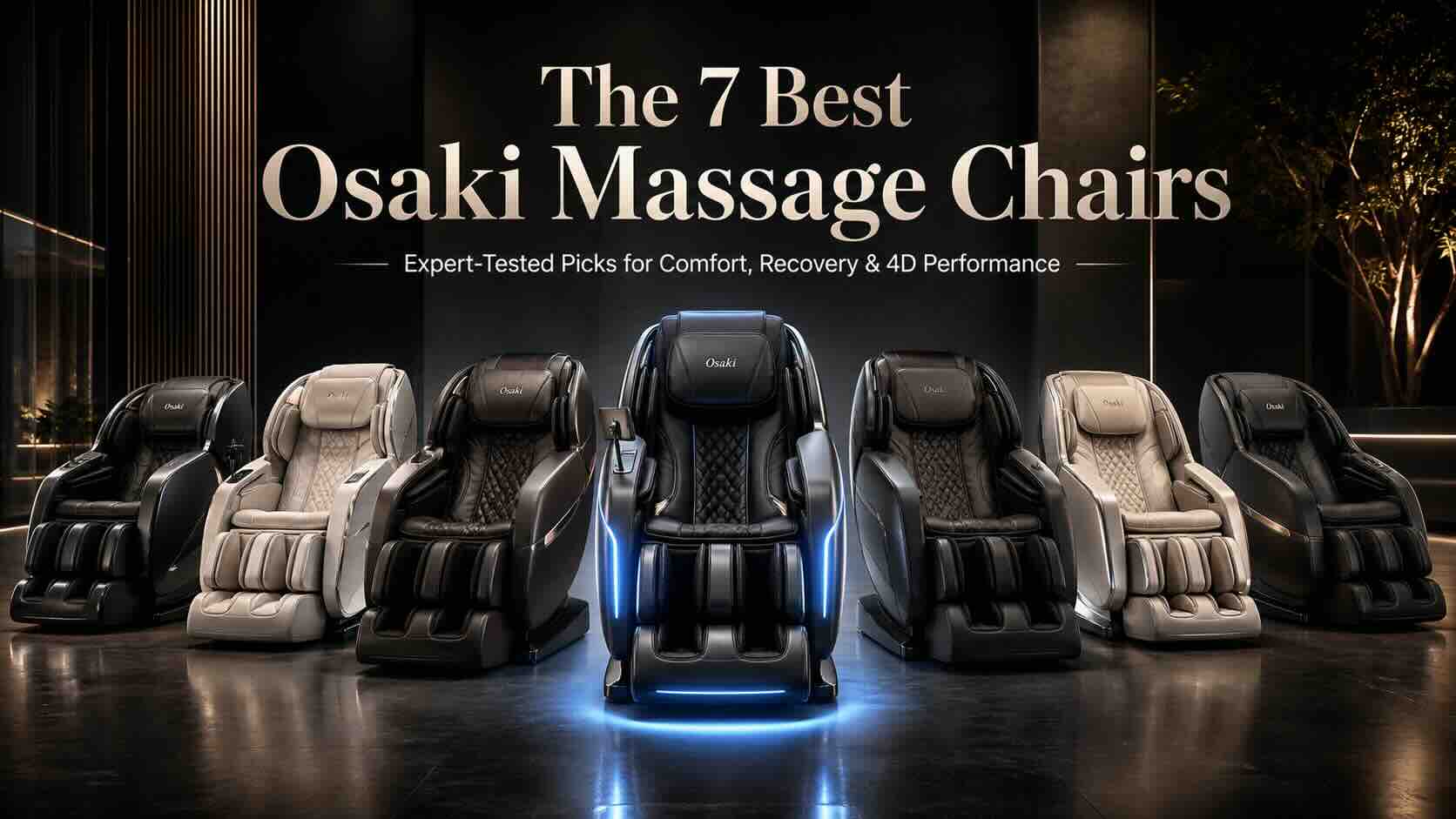 7 Best Osaki Massage Chairs (2026): Expert Picks, Ranked