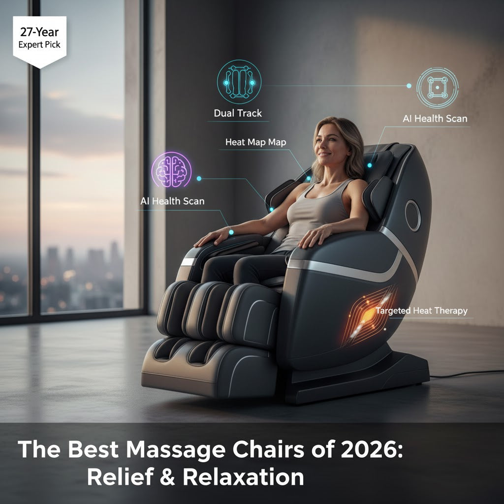 The Best Massage Chairs of 2026: Top Picks for Relief and Relaxation