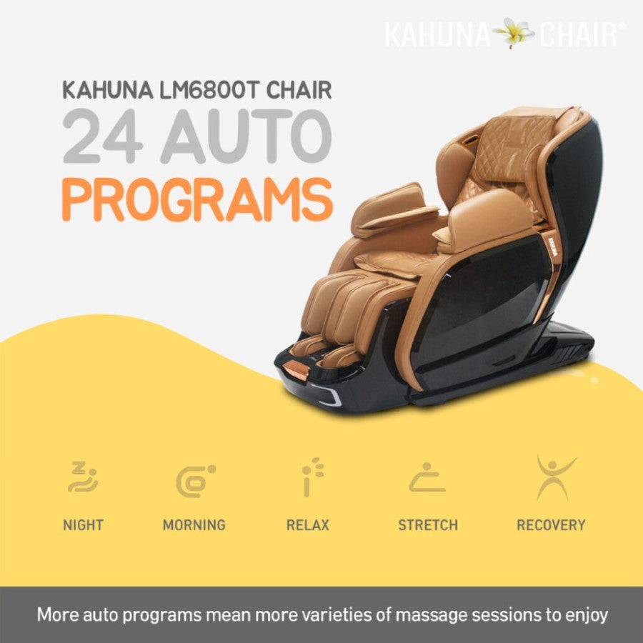 Kahuna Massage Chair LM-6800T - SL-Track Auto Extension