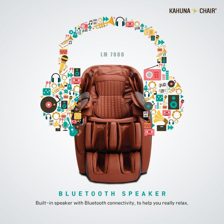 Kahuna Massage Chair LM-7000 - Spot target massage Voice Recognition